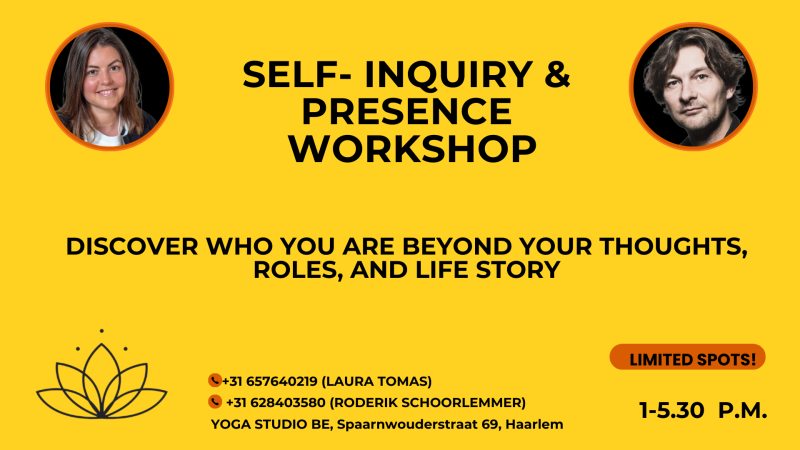 Who Am I? Self-Inquiry & Presence Workshop