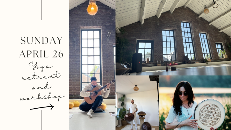 Yoga • Live Muziek • Drum & Handpan Workshop