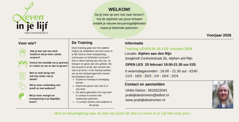 Open les Leven in je Lijf