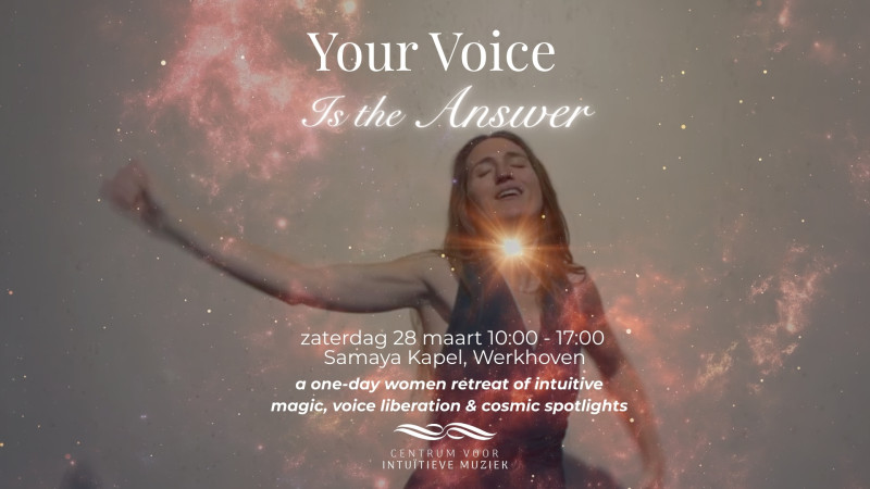 Your Voice is the Answer