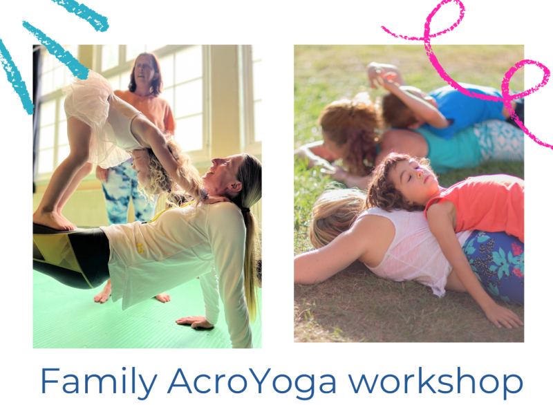 Ouder & Kind - Family Acroyoga workshop, kids 3-6 j. Weesp