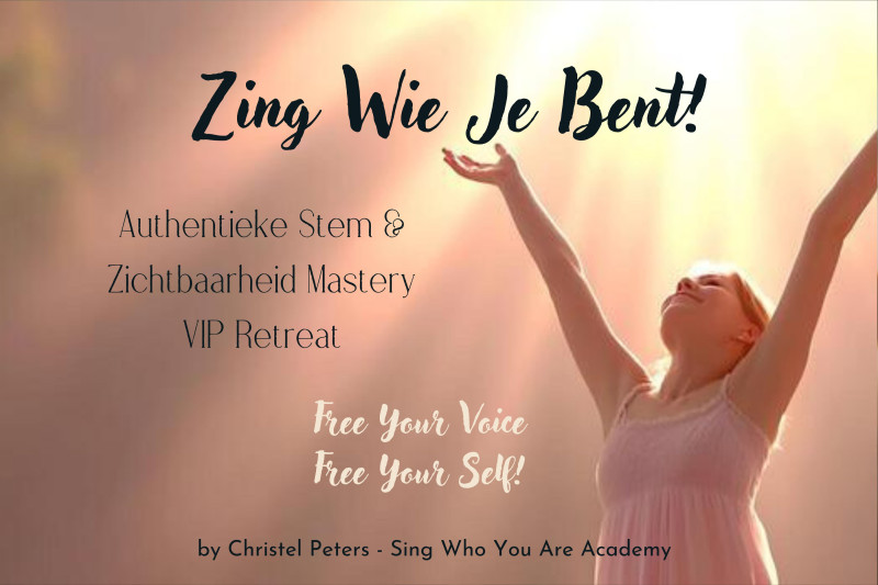 Zing Wie Je Bent VIP Retreat; Authentieke Stem & Zichtbaarheid Mastery