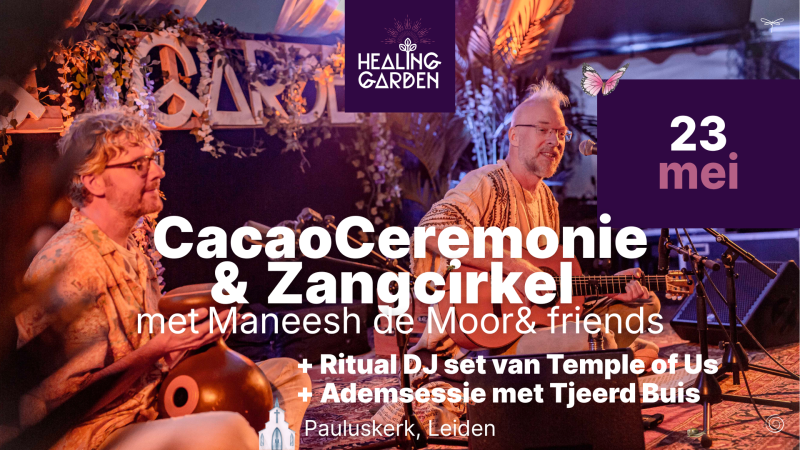 Cacao Ceremonie met Maneesh de Moor, Temple of Us en Breathwork