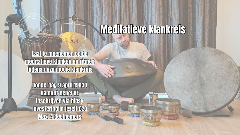Meditatieve Klankreis - Klankreis-Soundbath, Innerlijke Reis, Ligconcert