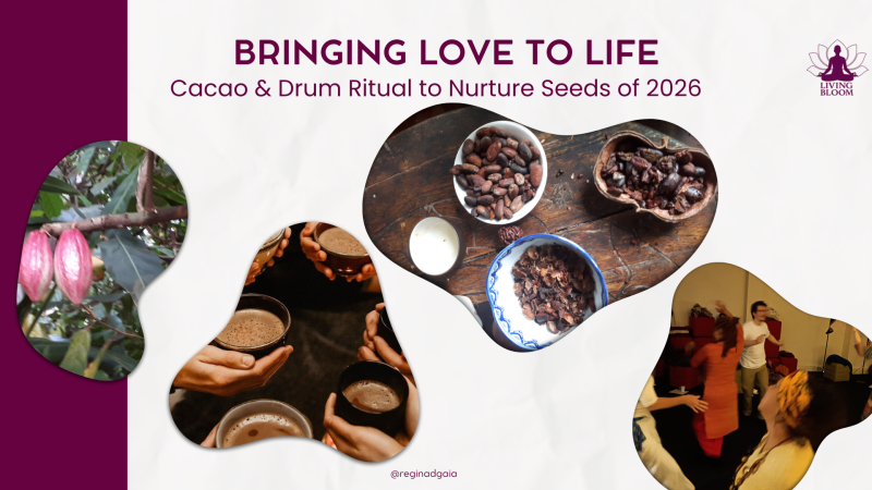 Bringing love to life: A cacao & drum ritual