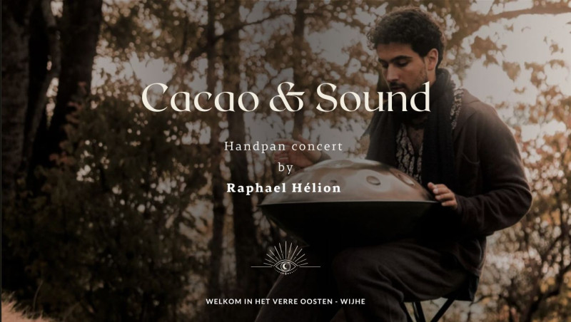 Cacao & Handpan concert with Raphael Hélion @ Het Verre Oosten