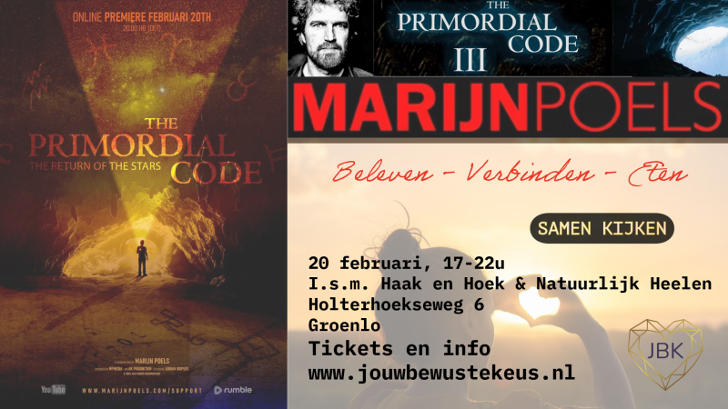 The Primordial Code III samen kijken € 10,00