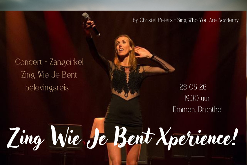 Zing Wie Je Bent Xperience! Concert - Zangcirkel - Stembevrijding