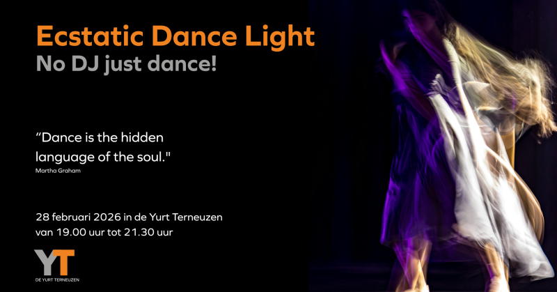 Ecstatic Dance Light - Ecstatic Dance, Vrije Dans, Dansen in verbinding