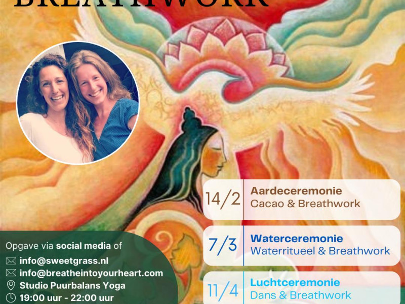 Elemental Breathwork & Cacao: Aarde ceremonie