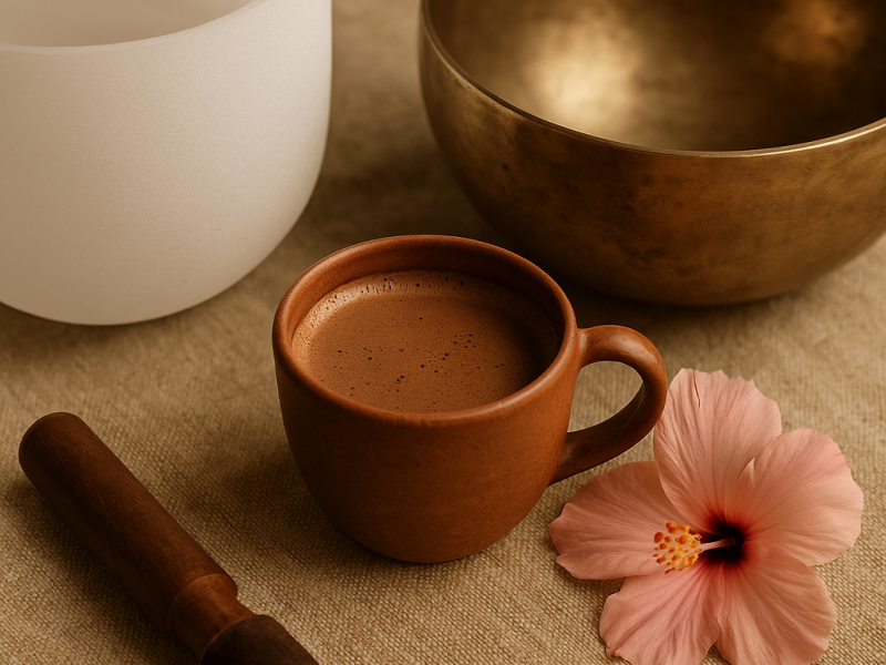 Klankreis & Cacao Ceremonie in Delft  - Klankreis-Soundbath, Cacao ceremonie, Klankschalen