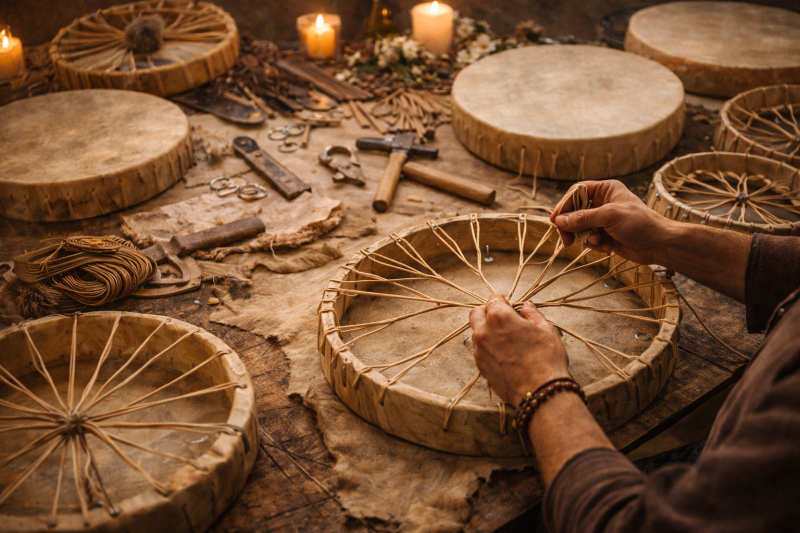 Drumbouw workshop: Geboortedag van drum