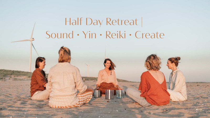 Half Day Retreat • Express the Essence | Yin • Sound • Reiki • Create - Reiki, Voyage sonore-bain sonore, Yoga