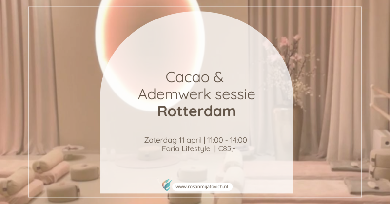 Cacao & Ademwerk sessie - Innerlijke Reis, Cacao ceremonie, Ademwerk