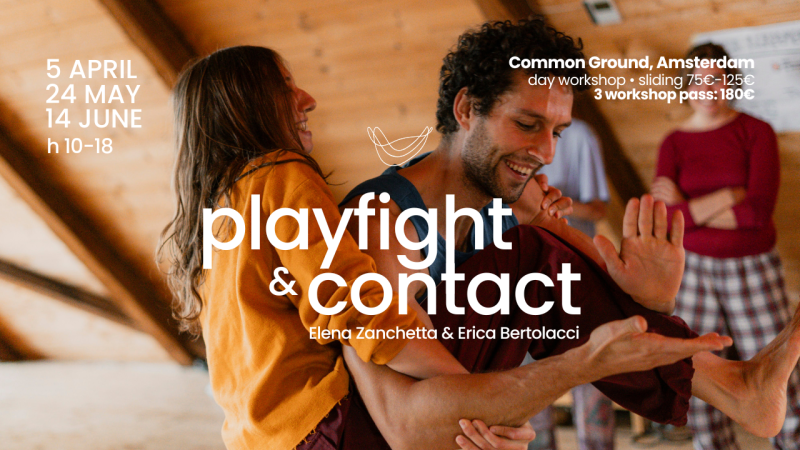Playfight & Contact Improvisation | Beyond leading & following - Dance Workshop, Playfulness, Embodiment
