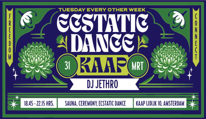 Ecstatic Dance Kaap | DJ JETHRO 31-3-2026 - Ecstatic Dance, Conscious Dance, Vrije Dans