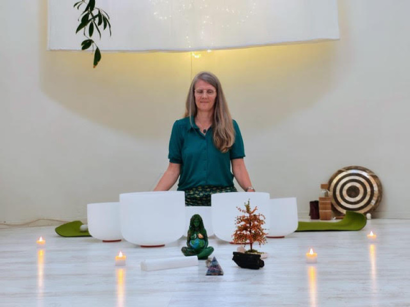 Sacred Voice & Kristallen Klankschalen Healing  Experience - Coupes chantantes, Concert allongé, Voyage sonore