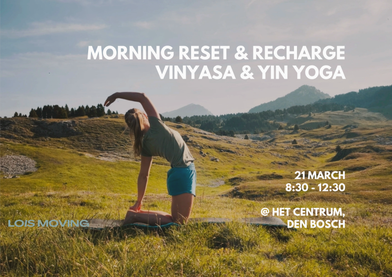 Morning Reset & Recharge — Vinyasa & Yin Yoga - Yoga, Ademwerk, Ontspanning