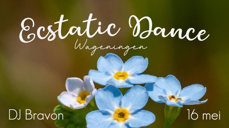 Ecstatic Dance Wageningen met DJ Bravon + Soundjourney Lieke Montagne