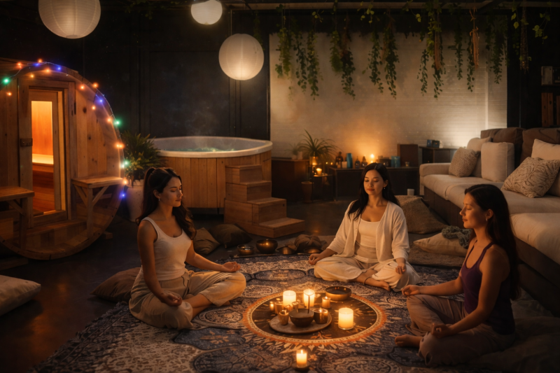 DEEP RESET • Sauna Experience - women only - Soundhealing, Klankreis-Soundbath, Energiewerk
