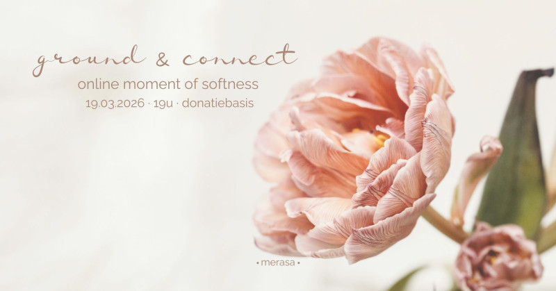 moment of softness ~ ground & connect (donatiebasis)