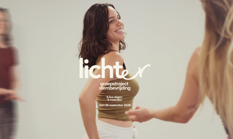 Stembevrijding groepstraject | Lichter