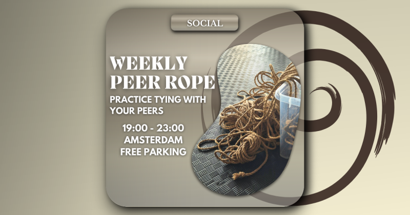 LIMINAL: Weekly peer rope Amsterdam - All levels welcome