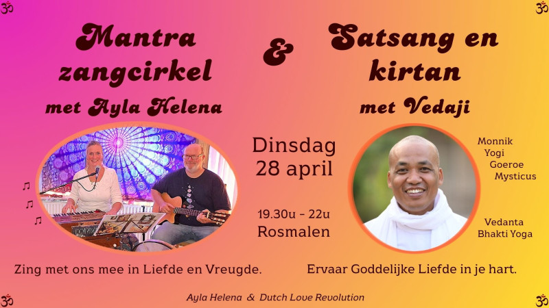 Mantra zangcirkel, kirtan en Satsang - Mantra zingen, Kirtan, Satsang