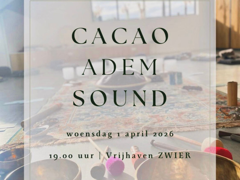 Cacao - Adem - Sound Journey  - Cacao ceremonie, Soundhealing, Ademcirkel