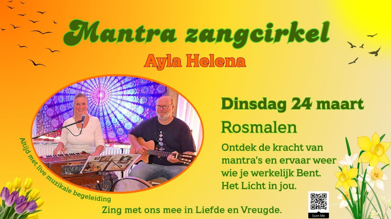Lente mantra zangcirkel  - Chant de mantras, Cercle de chant, Musique live