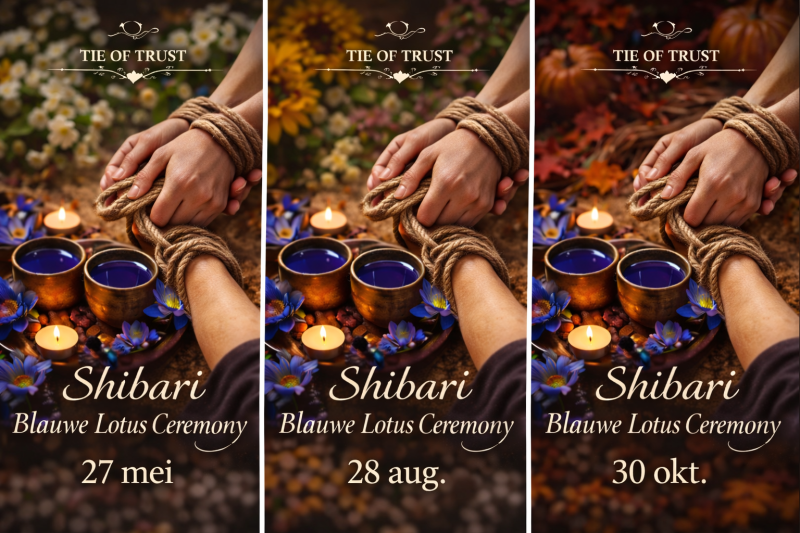 Shibari – Blauwe Lotus editie  - Blauwe Lotus, Shibari