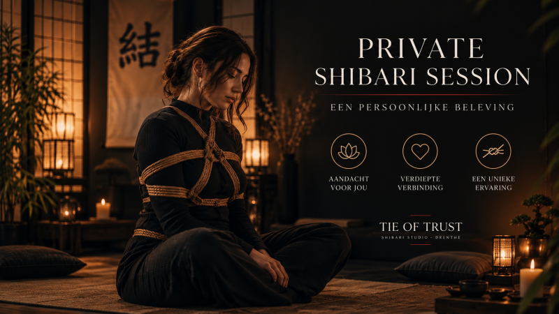 PRIVATE SHIBARI EXPERIENCE - solo of duo 