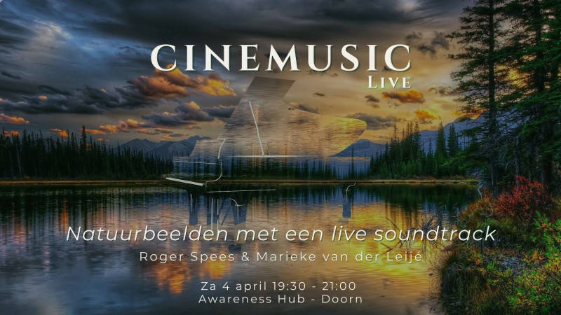 CINEMUSIC - Natuurfilms met live muziek — volledig geïmproviseerd