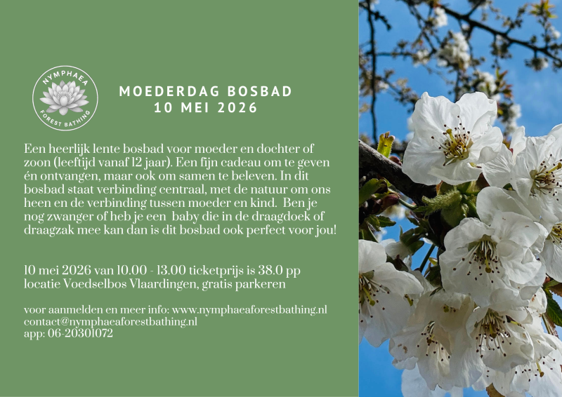 Moederdag Bosbad