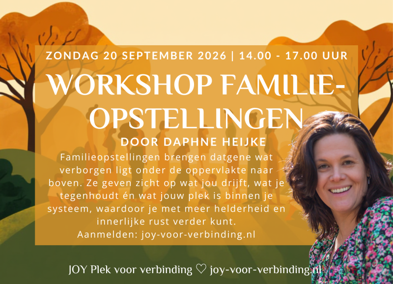 Workshop familieopstellingen