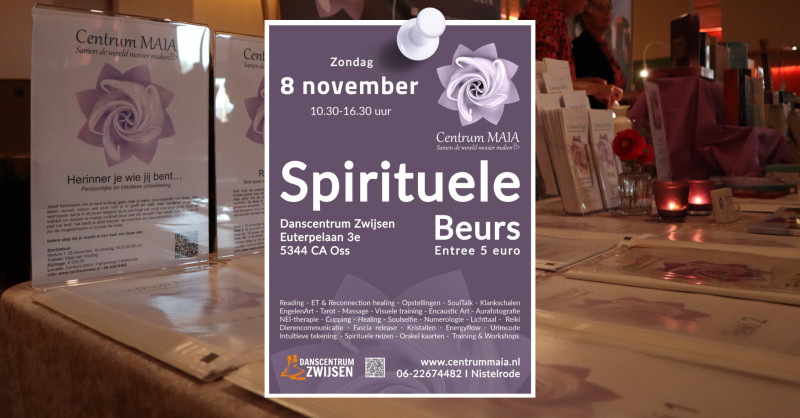 Spirituele beurs Centrum MAIA