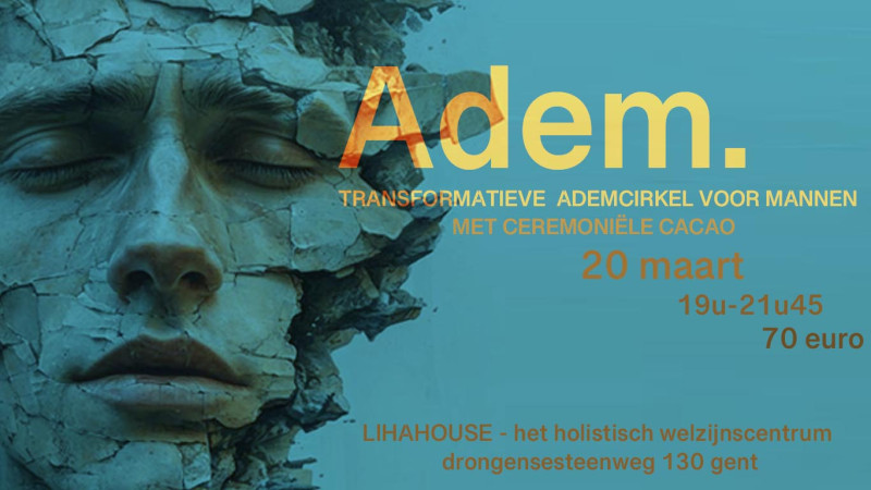 Ademcirkel voor mannen met ceremoniële cacao