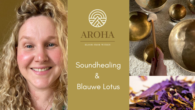 Tot rust komen in jezelf Soundhealing, Meditatie & Blauwe Lotus