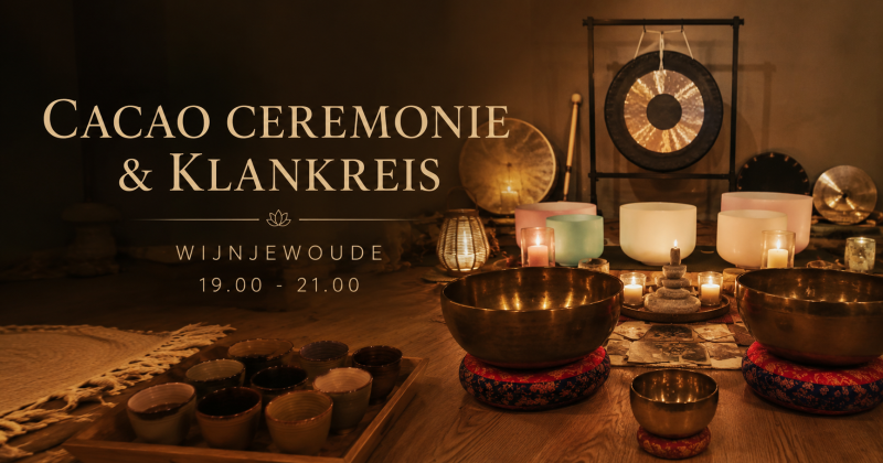 Cacao Ceremonie & Klankreis - Hartopening voor de Zomerzonnewende