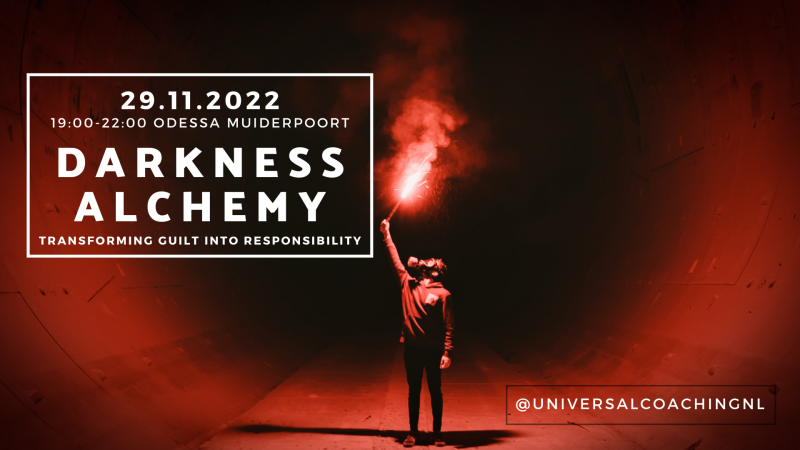 Darkness Alchemy: transforming guilt into responsibility  - Mannen Workshops