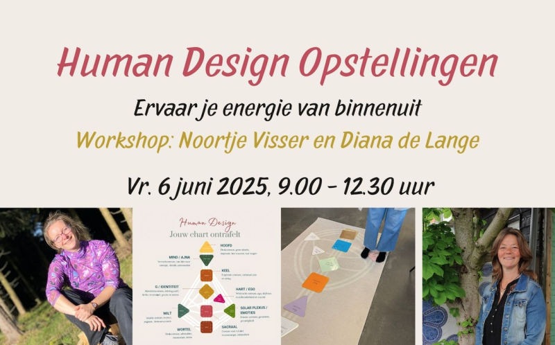 VOLGEBOEKT: Human Design Opstellingen - 6 juni '25 - Hem
