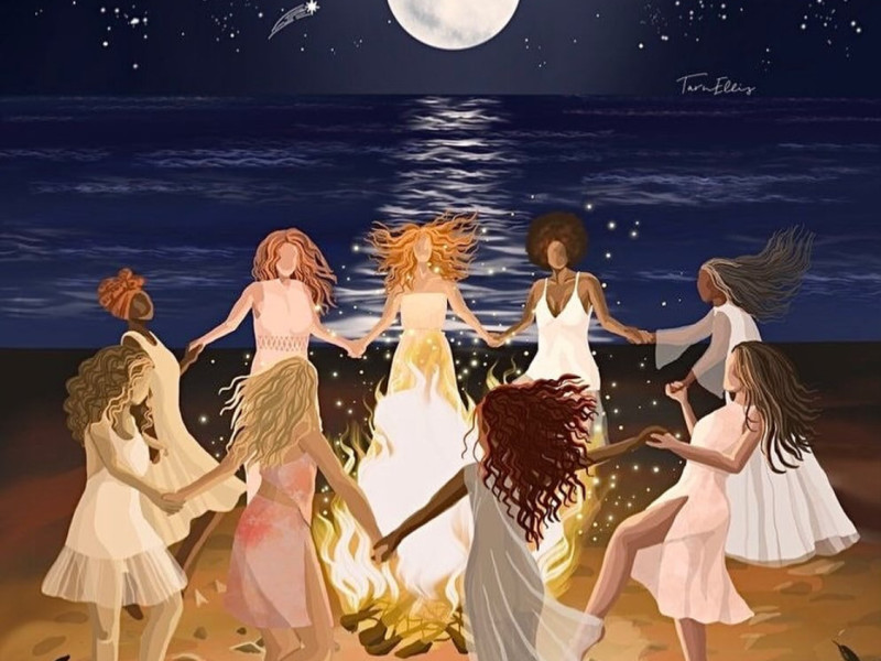 Vrouwencirkel online > TRUST - Volle Maan, Vrouwencirkels, Meditatie