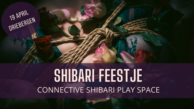 Shibari Party - Connective Rope Jam & feestje - Shibari, Conscious Sexuality, Playfulness