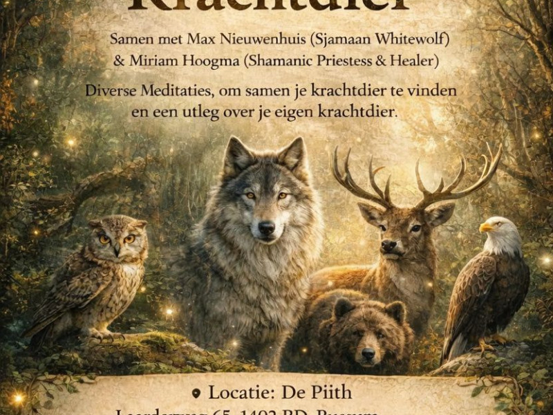 Vind je eigen Kracht Dier !