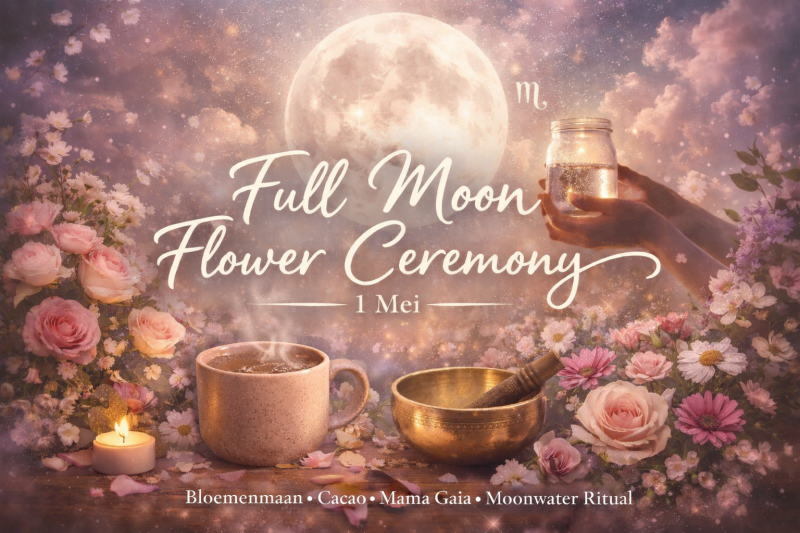 Your Full Moon flower & Cacao ceremony  ✨️🌕 - Full Moon, Cacao Ceremony, Sound Journey-Soundbath