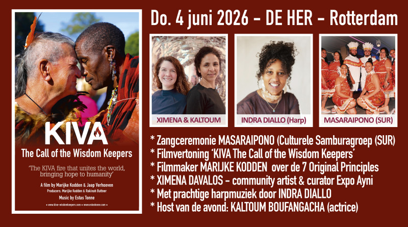SPECIALE KIVA FILMAVOND MET CEREMONIE / WISDOM KEEPERS / MUZIEK - Film, Voorstelling