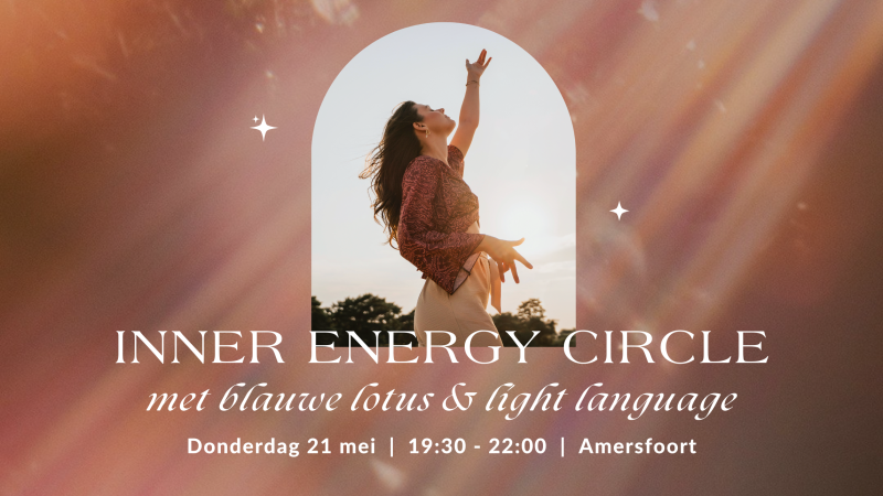 Inner Energy Circle met Blauwe Lotus & Lichttaal ✨🤍🪷 - Energiewerk, Lichttaal, Kundalini
