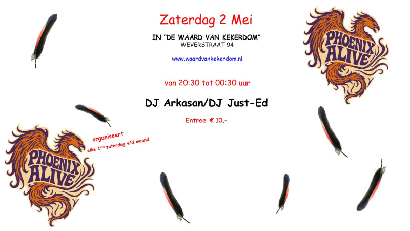 Dansen bij Phoenix-Alive in de Waard van kekerdom