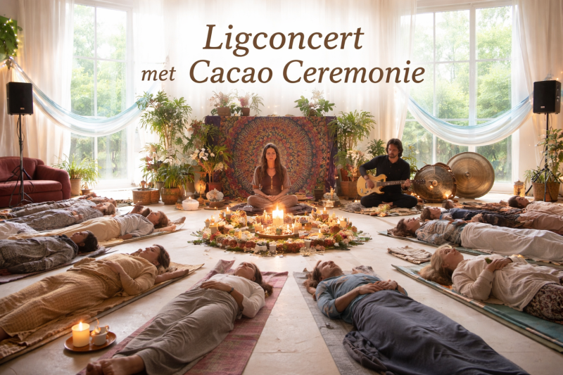 Cacao ceremonie en ligconcert - Cacao ceremonie, Ligconcert, Ademcirkel