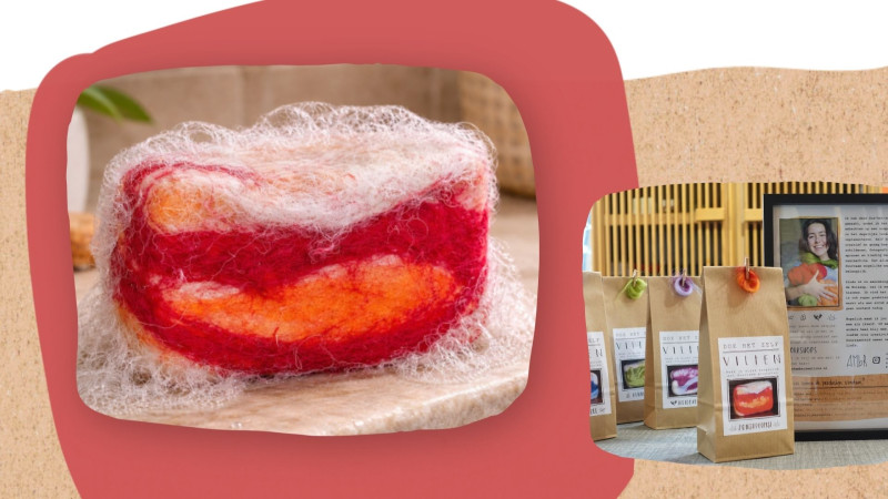 Vilten Wolzeepscrub  - Creativiteit, Overige Workshops, Verbinding